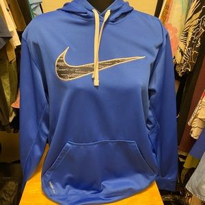 Nike Royal Blue Hooded Sweatshirt